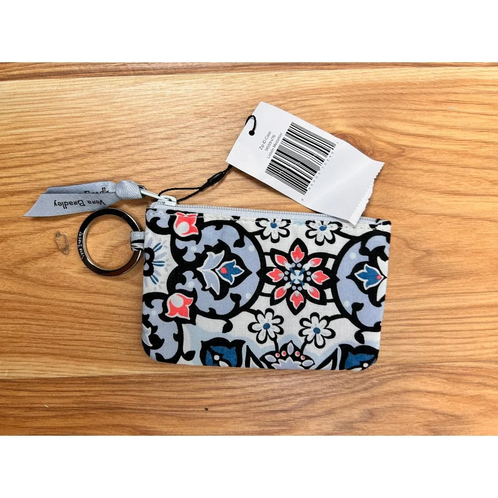 Vera‎ Bradley Sunglass sleeve Lisbon Medallion Mirror and Zip ID Case NWT